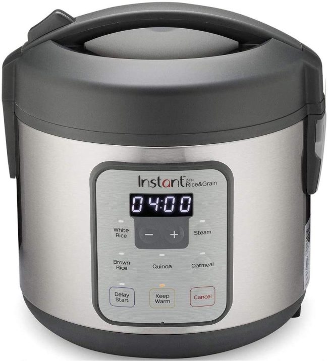  5. Instant Zest 8 Cup Rice Cooker 