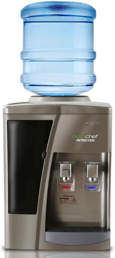  6. Nutrichef Countertop Water Cooler Dispenser 