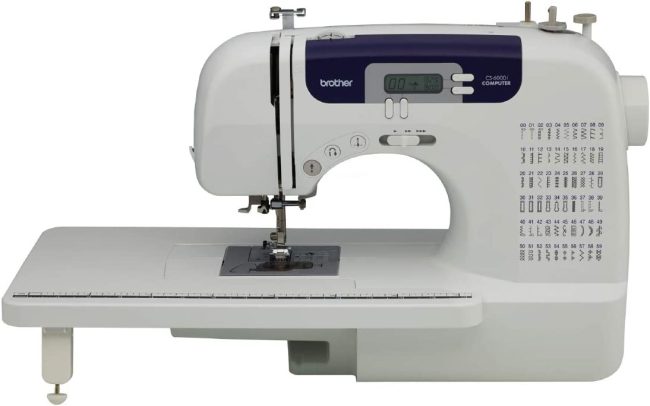  4. Brother sewing machine with wide table 