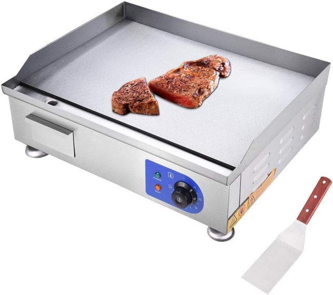  9. WeChef Electric Countertop Griddles 