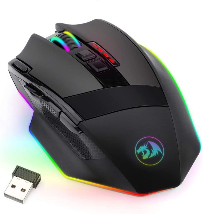  5. Redragon Mouse with Adjustable DPI 