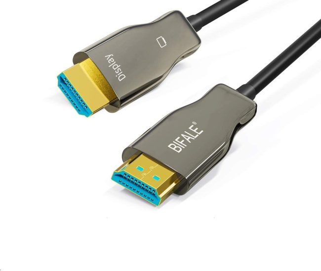  10. Fiber HDMI Cable - BIFALE Fiber Optic 