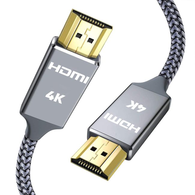  8. 4K HDMI Cable - Capshi High Speed 