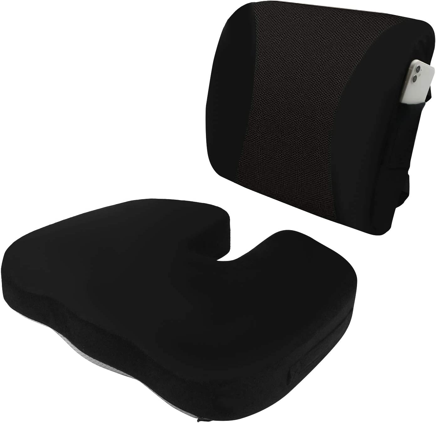  3. HST Memory Foam Seat Cushions & Lumbar 
