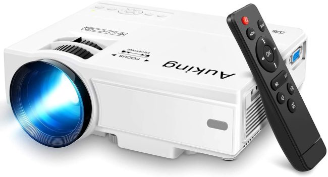  4. Mini Projector 2022 - Portable Video-Projector- Movie Projector 