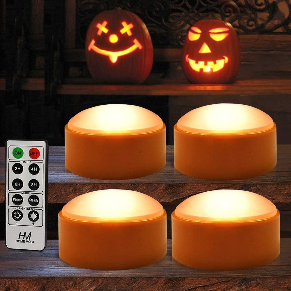  1. HOME MOST Halloween Pumpkins LED Lights 