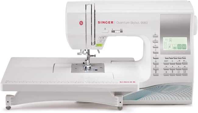  10. SINGER embroidery machines with LCD 