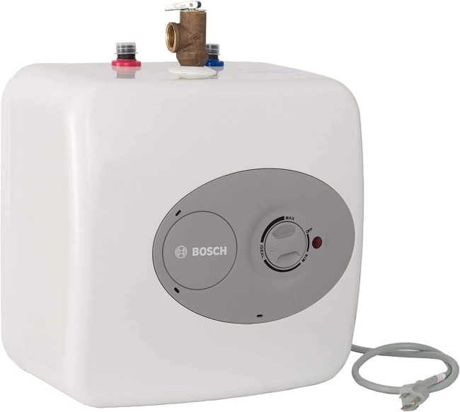  2. Bosch Electric Mini-Tank Water Heater ES4 