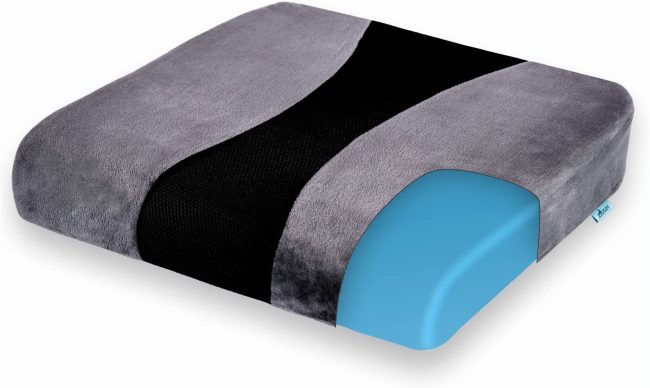  1. Desk Jockey Extra Large Memory Foam Seat Cushions 