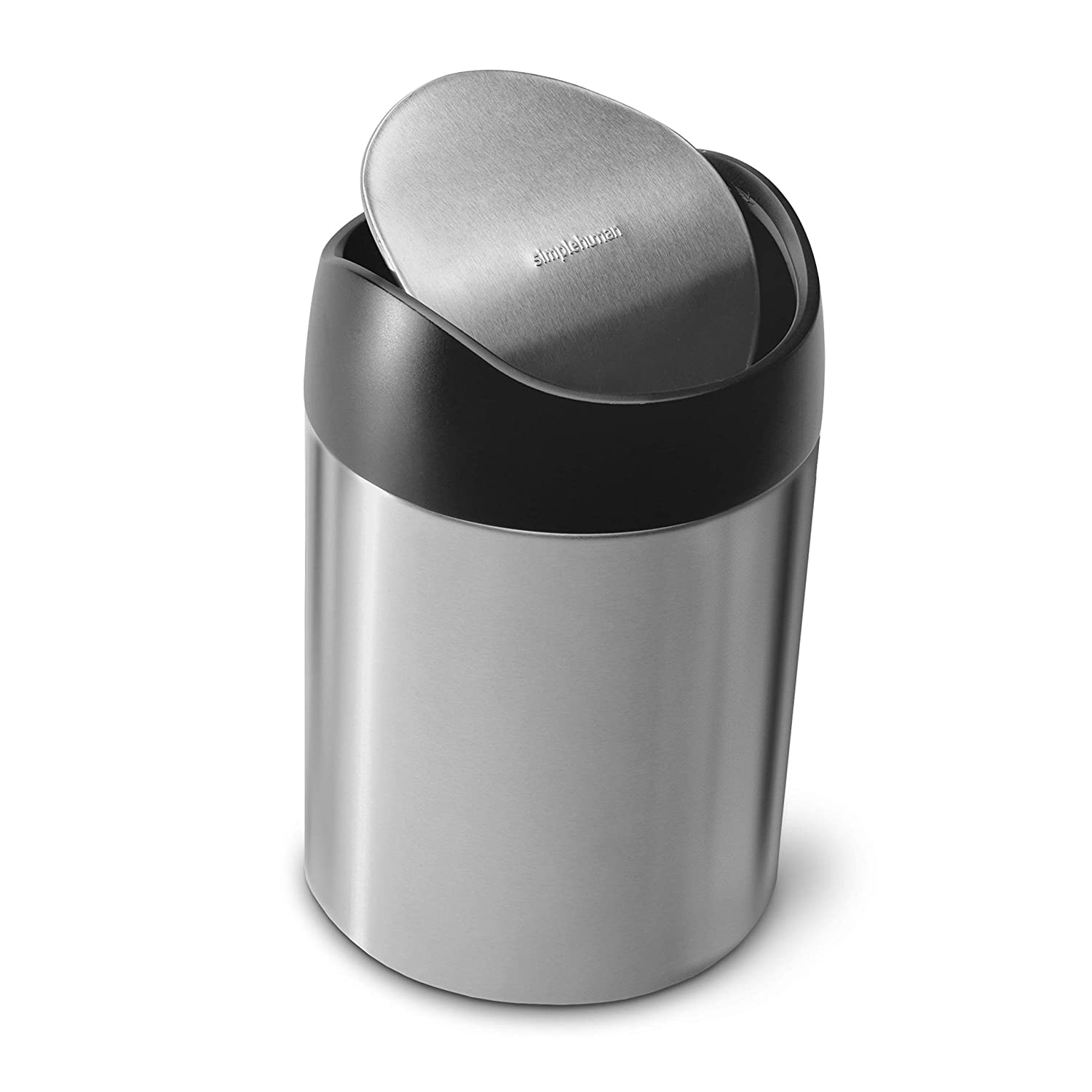  7.  Simplehuman 1.5 Liters Countertop Mini Trash Cans 