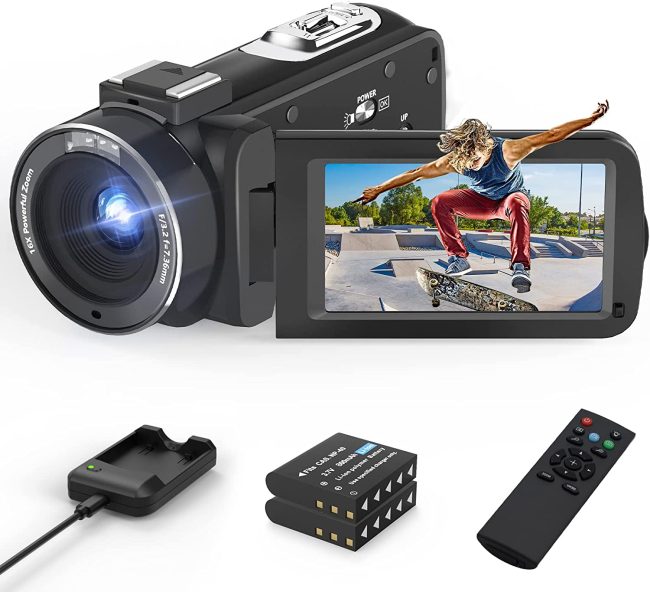  8. FamBrow High-tech Vlogging Cameras 
