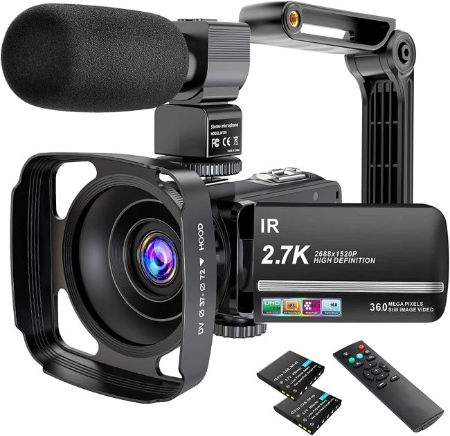  7. Actinow Ultra HD Vlogging Cameras 