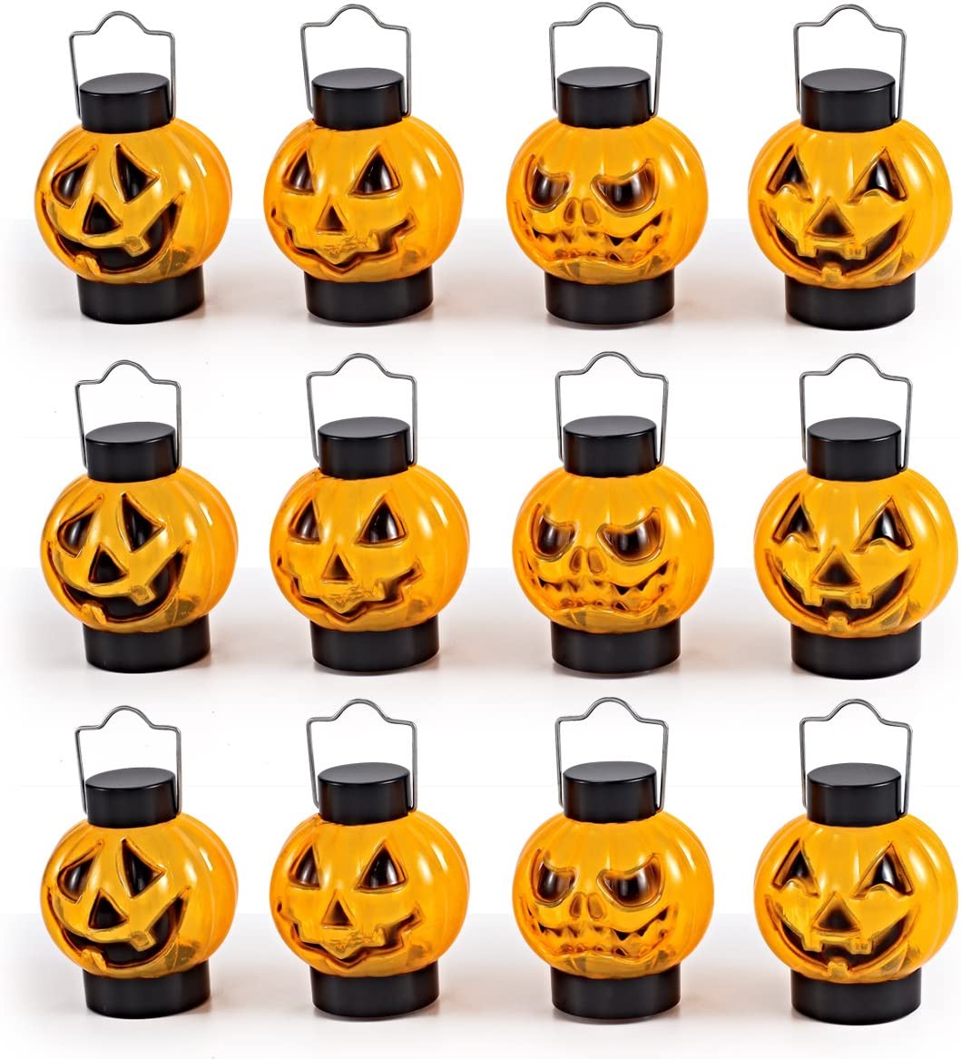  4. 1 Dozen JOYIN Halloween Pumpkins Lantern 