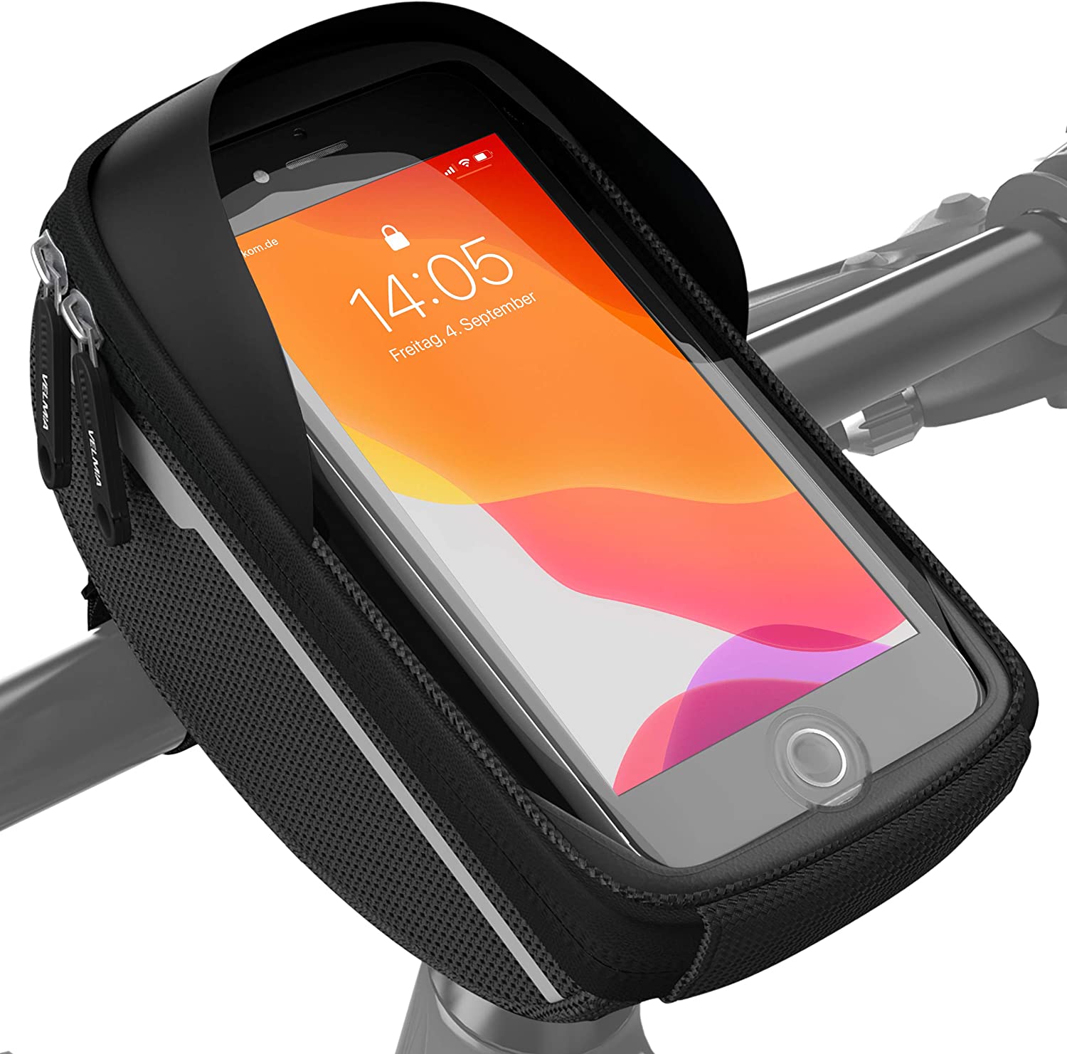  2. Velmia bike phone case 