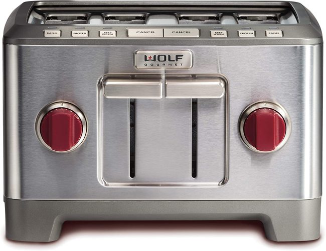  9. A Stainless Steel Slot Toaster From Wold Gourmet 