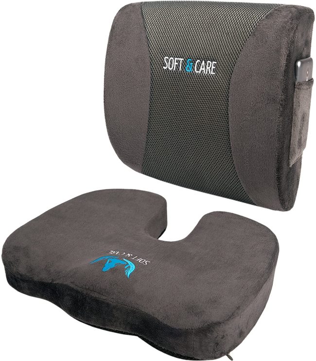  6. SOFTaCare Memory Foam Seat Cushions 