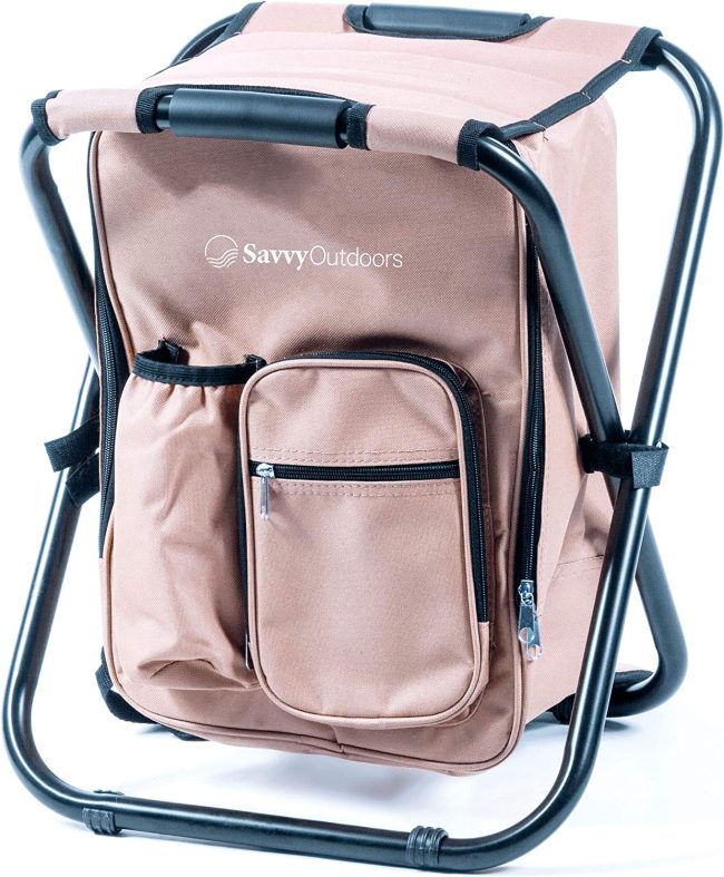  5. One Savvy Girl Backpack Chairs for Outdoors 