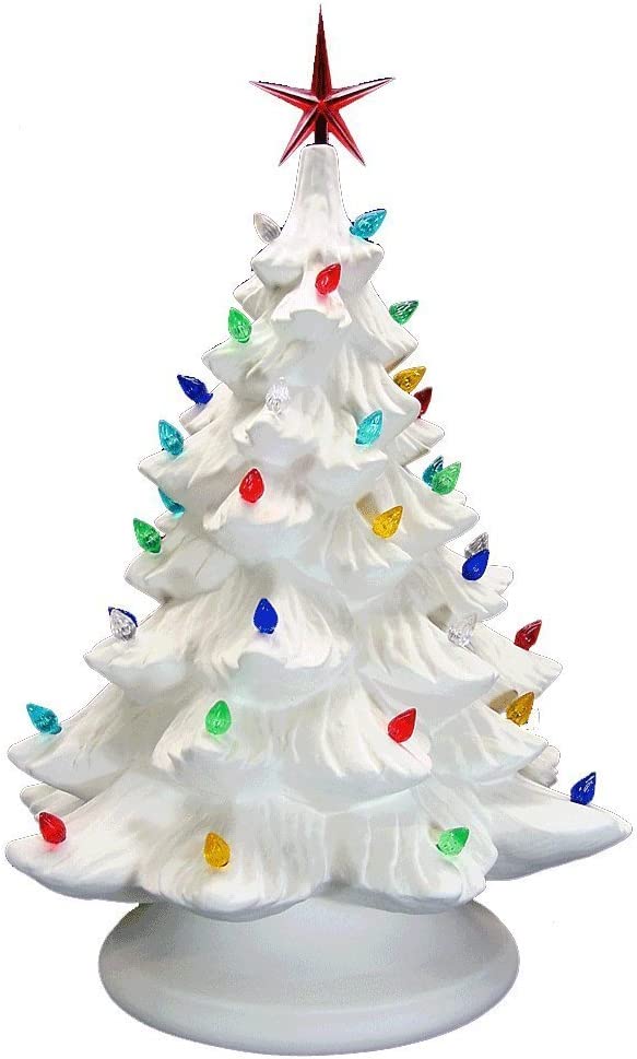  8. Ceramic Christmas Tree by Creative Hobbies 