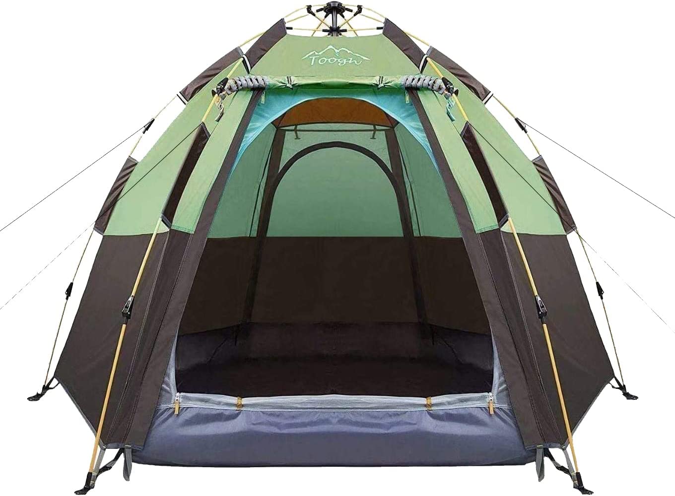  9. Toogh 4 Person Camping Tent 