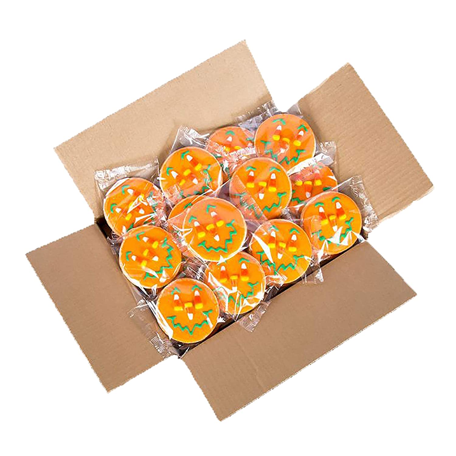 8. Halloween Jack O Lantern Sugar Cookies 