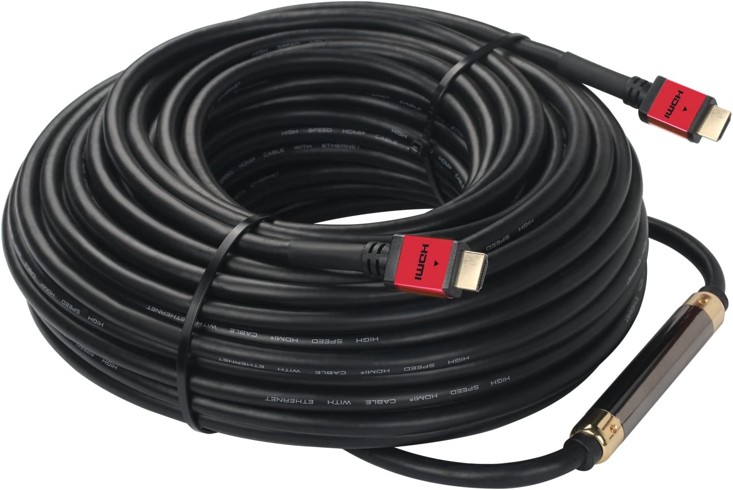  7. SHD 100 Feet HDMI Cable with Signal Booster 