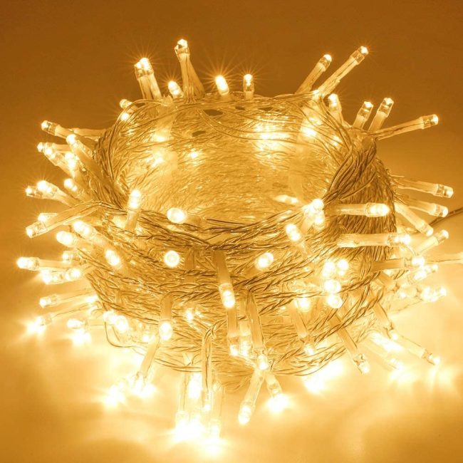 3. SANJICHA String christmas Lights 