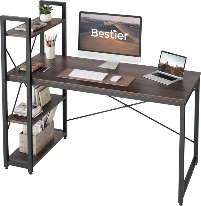  2. BESTIER Store Computer Desks 