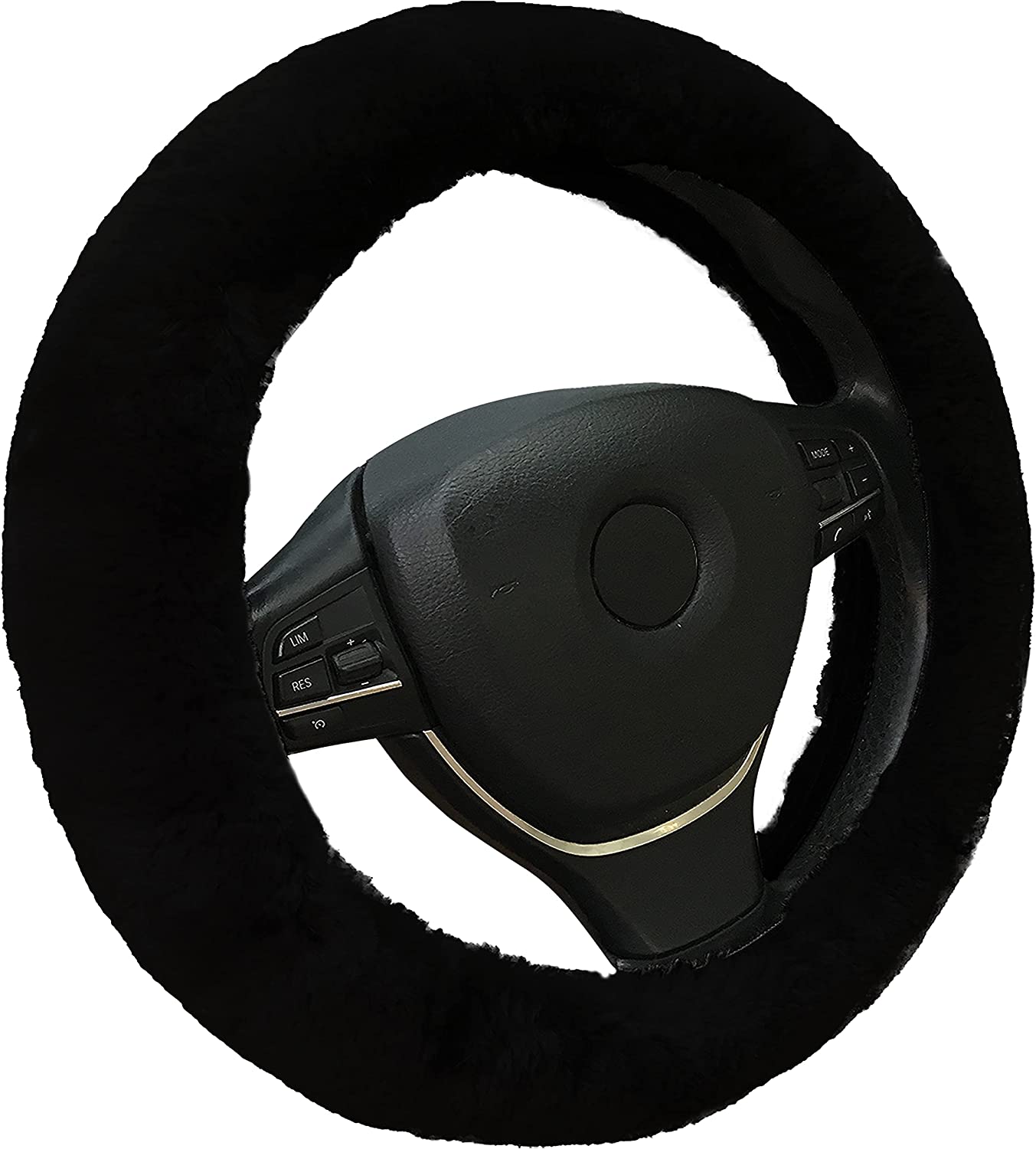 2. ANDALUS Car Steering Wheel Covers 