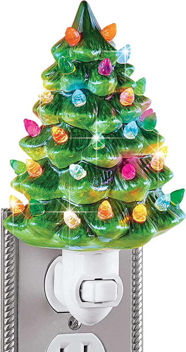  10. Ceramic Christmas Tree by Collections Etc Store 