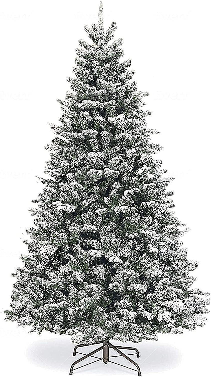  10. SPARKS Flocked Christmas Tree 