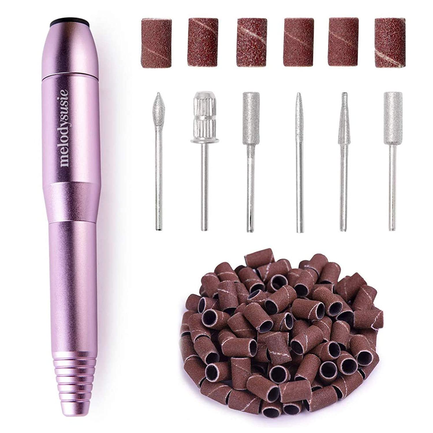  8. MelodySusie Electric Nail Drill Portable 