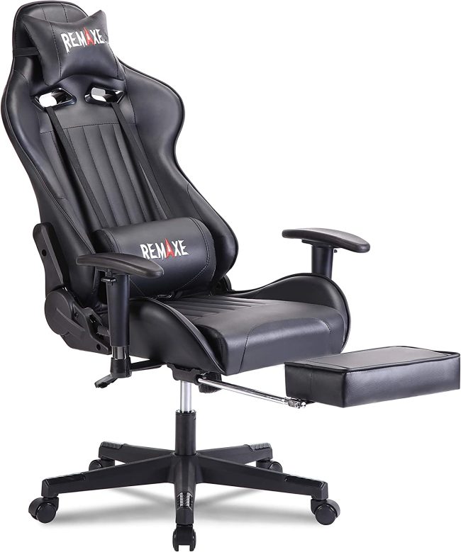  8. Remaxe Gaming Chairs with Footrest 