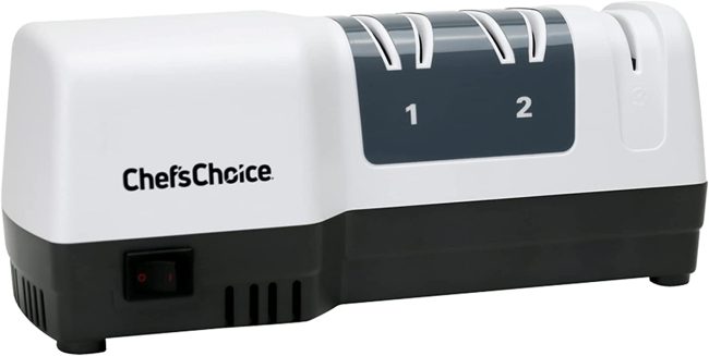  6. PriorityChef Knife Sharpener for Straight and Serrated Knives, 2 stages 