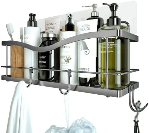  2. KINCMAX Shampoo Caddy Basket Shelf for All Necessity 