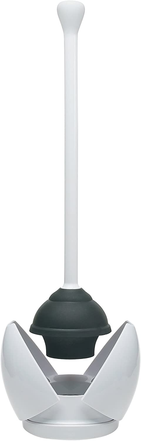  1. OXO Good Grips Hideaway Toilet Plunger and Canister 