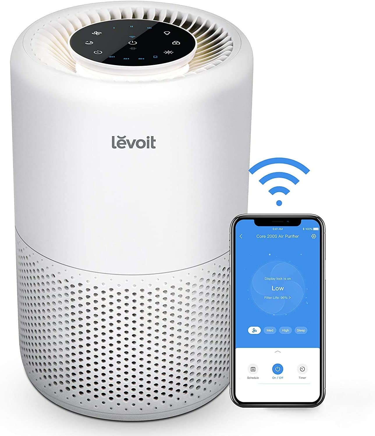  6. LEVOIT Smart Air Purifier for Home and Bedroom with Smart Wi-Fi 
