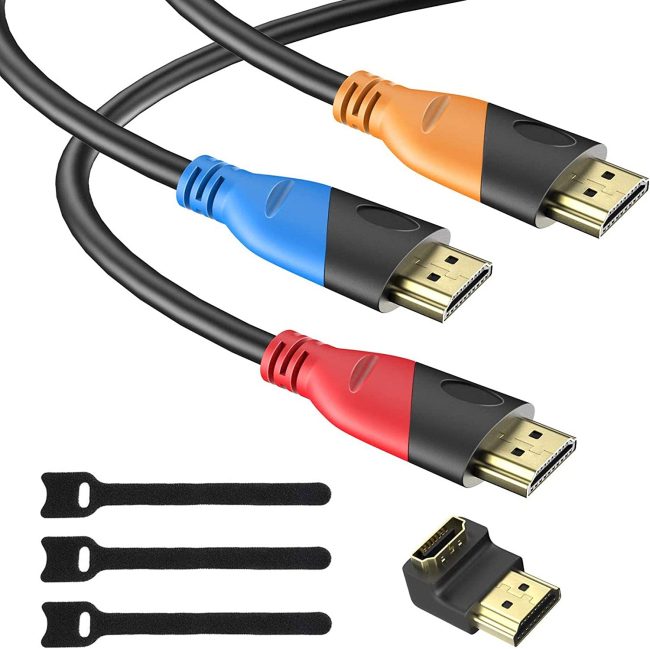  9. Huanuo 4K HDMI Cables 