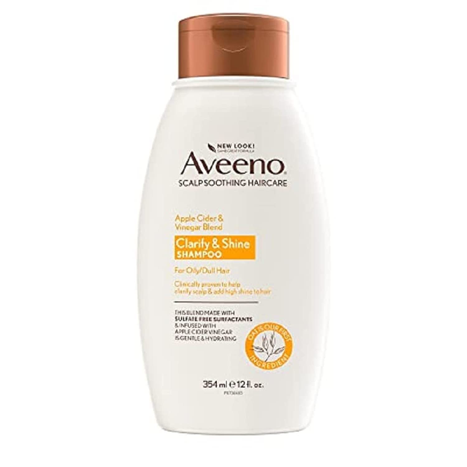  7. Aveeno Soothing Shampoo for Oily Hair 