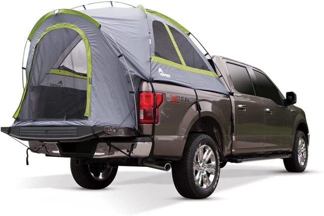  10. Napier-Family-Tents Sportz camo Truck Tent 