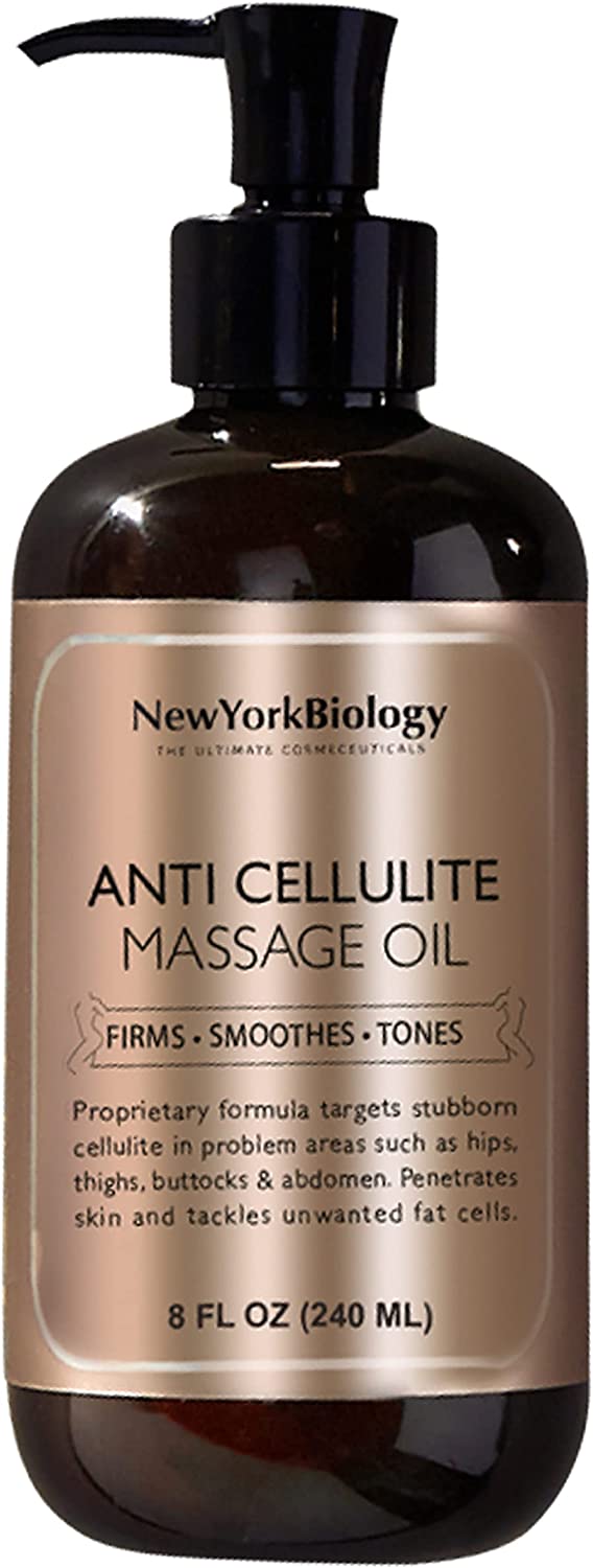  10. New York Biology Anti Cellulite Massage Oil 