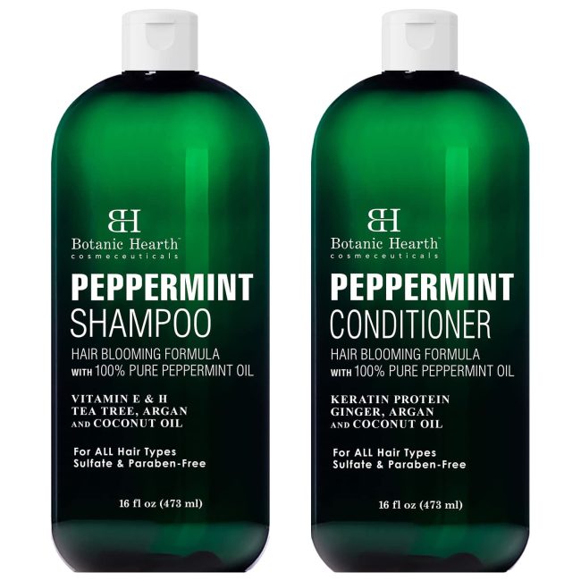  10. BOTANIC HEARTH Peppermint Oil for Hair Growth 