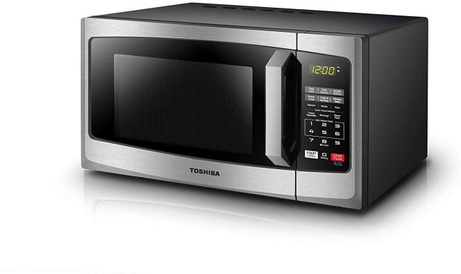  4. Toshiba EM925A5A-SS small microwave 