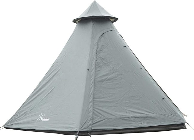  5. Vidalido Dome 4 Season Camping 6 Person Tent 