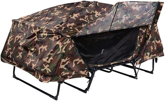  9. Yescom Double Tent Cot 