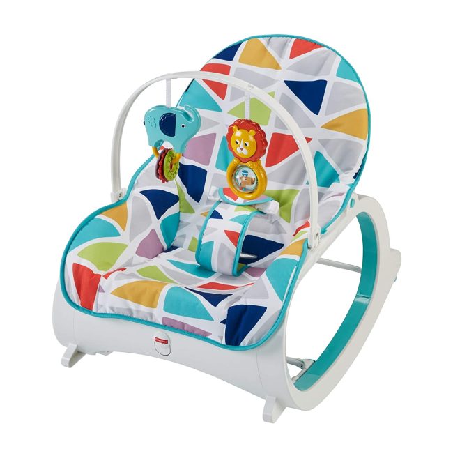  8. Polyester Baby Rocker Infant To Toddler from Fisher-Price 