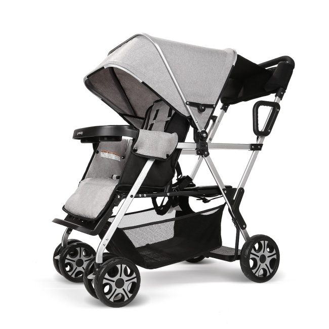  2. Cynebaby Sit and Stand Double Strollers 