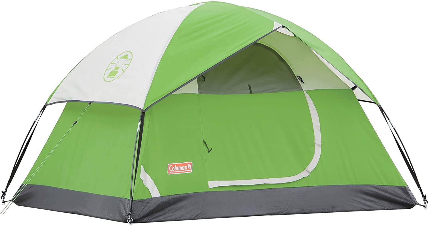  4. Green Coleman Sundome Camping Tent for 2,3,4,6 Persons 