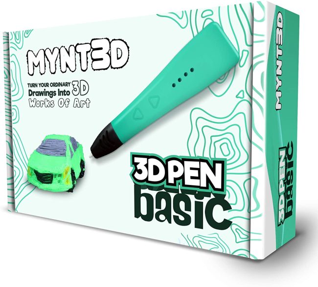  7. MYNT3D - MP033-GN 3D Pen for Both Kids and Adults 