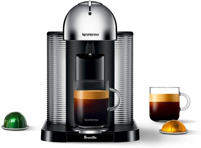  3. Breville BNV220CRO1BUC1 Vertuo Coffee and Espresso Machine, normal, Chrome 