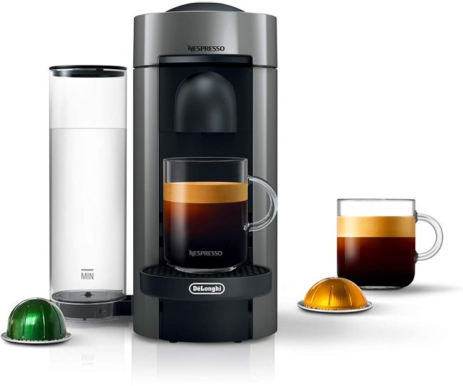  5. Nespresso VertuoPlus Coffee and Espresso Maker by De'Longhi 
